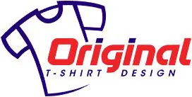 A logo of an origin t-shirt design.